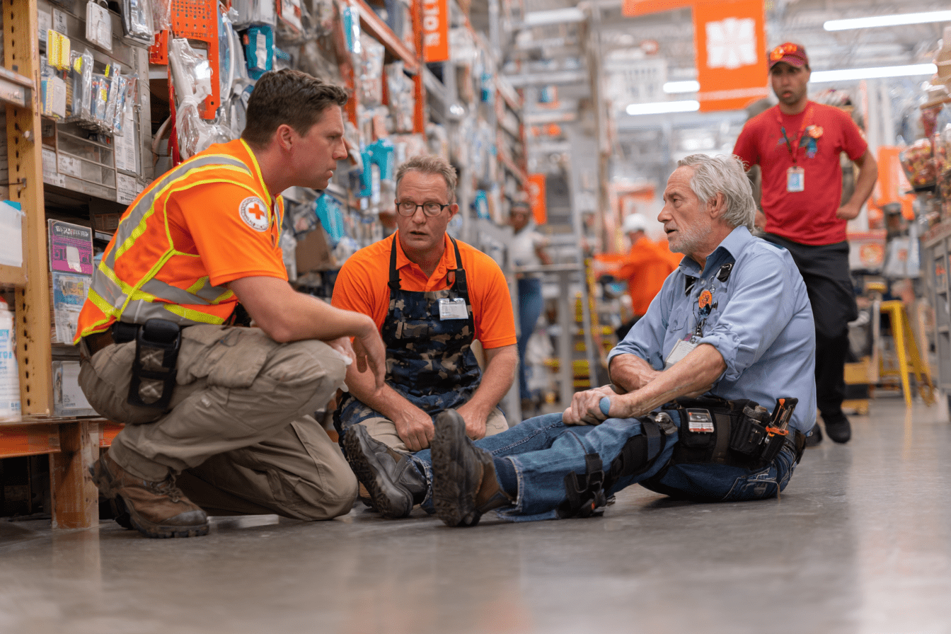 Lancaster Home Depot Slip and Fall Accident Lawyers - Kuzyk