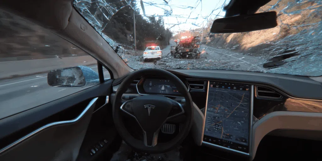 How To Get Tesla Accident Footage