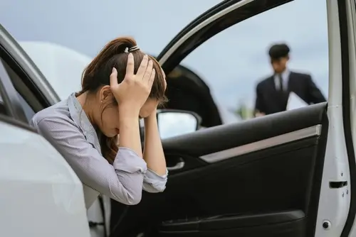 Fresno Driver Experiencing Emotional Distress After Car Accident Image